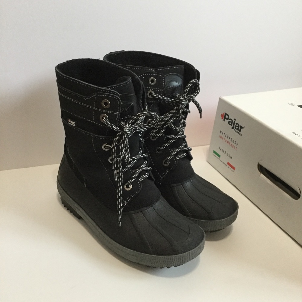 PAJAR Mens Waterproof Snow boots sz 8 Leroy warm Insulated winter hiking